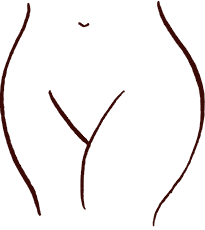 Bikini depiliacija, pillnas bikini